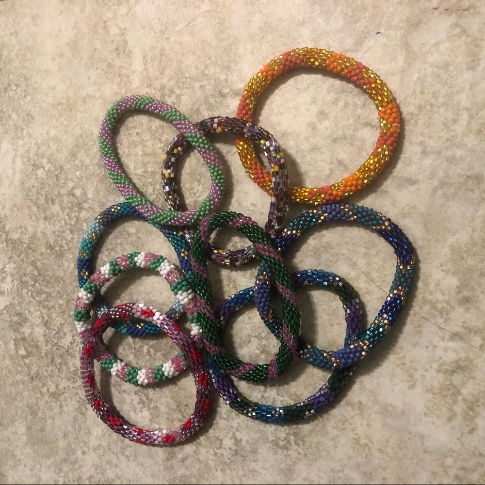 Beaded bracelets